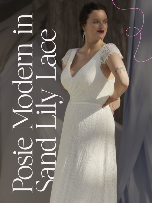 Posie Modern in Sand Lily Lace